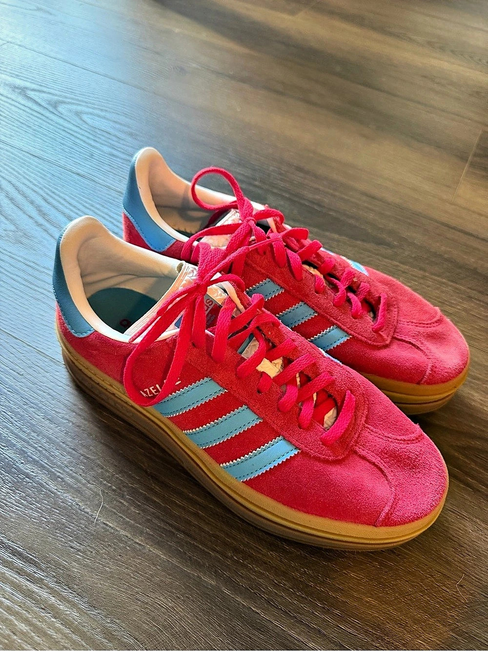 adidas Gazelle Sneakers Red & Blue